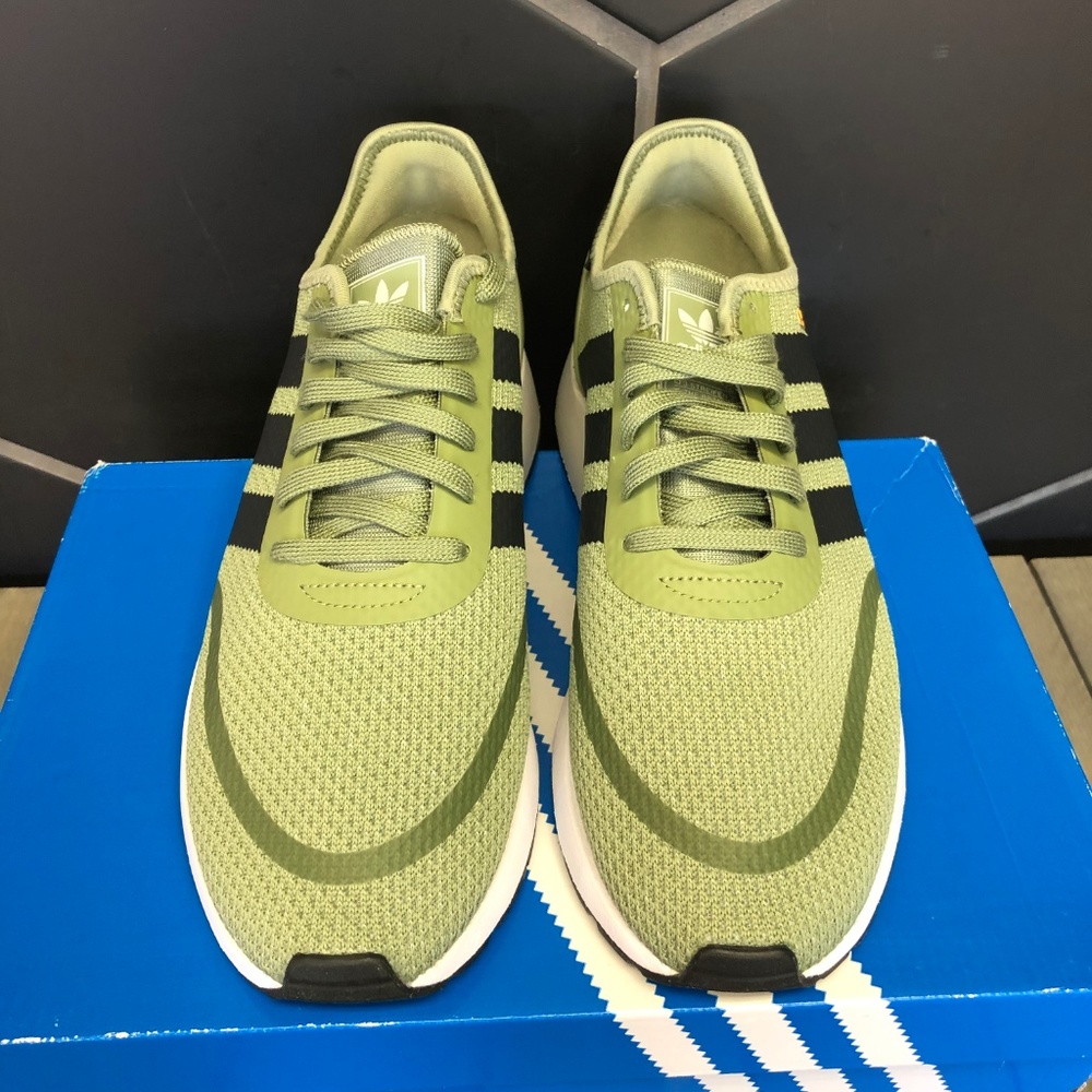 New! Adidas N-5923 Running Shoes Green White - Picture 3 of 5